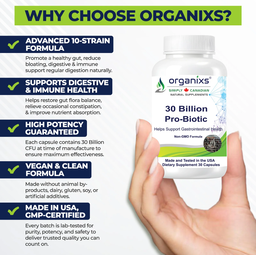 ORGANIXS 30 BILLION PROBIOTIC