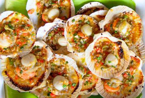 Herbed Butter Scallops (500g)_0