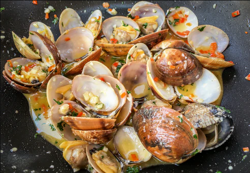 Garlic Butter Clams (500g)_0