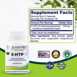 ORGANIXS 5-HTP 100 mg