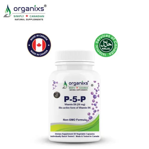 ORGANIXS VITAMIN  B6 P-5-P (Pyridoxal-5-Phosphate)_1