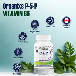 ORGANIXS VITAMIN  B6 P-5-P (Pyridoxal-5-Phosphate)