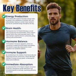 ORGANIXS VITAMIN  B6 P-5-P (Pyridoxal-5-Phosphate)