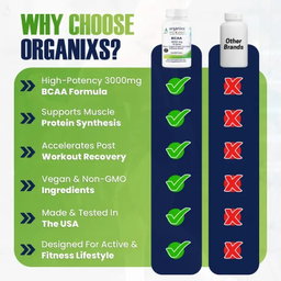 ORGANIXS BCAA 3000mg