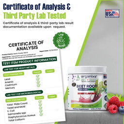 ORGANIXS BEET ROOT POWDER 219g