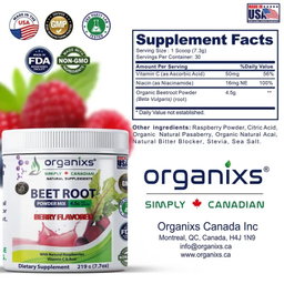 ORGANIXS BEET ROOT POWDER 219g