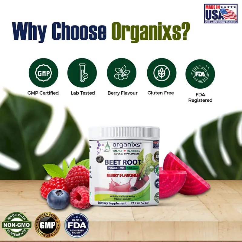ORGANIXS BEET ROOT POWDER 219g_2