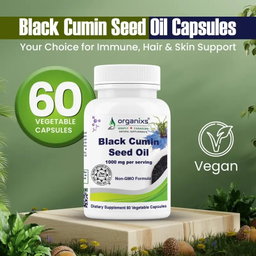 ORGANIXS BLACK SEED OIL 1000mg