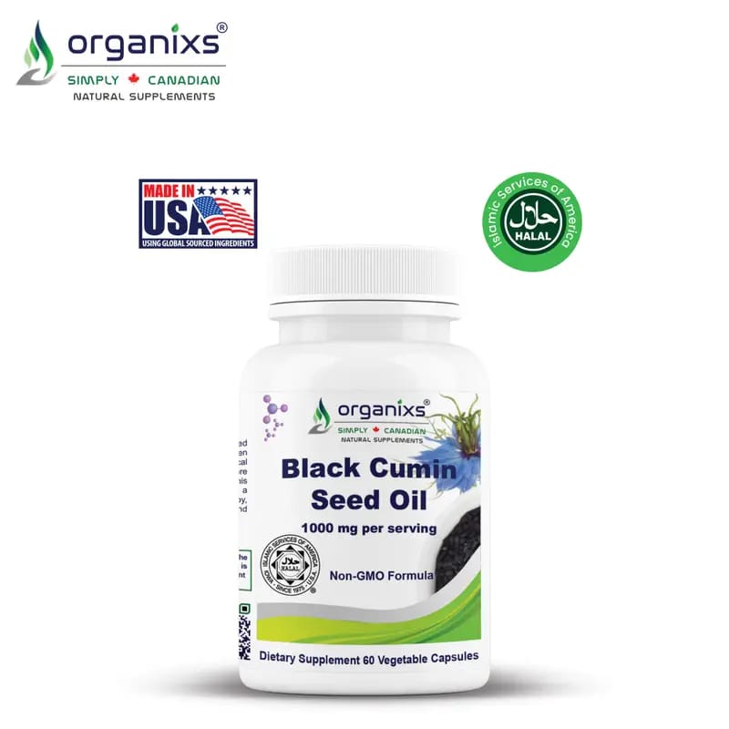 ORGANIXS BLACK SEED OIL 1000mg