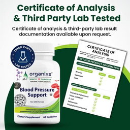 ORGANIXS BLOOD PRESSURE SUPPORT