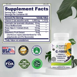 ORGANIXS VITAMIN C-1000mg