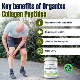 ORGANIXS COLLAGEN POWDER 1lb/16oz/454g