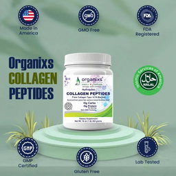 ORGANIXS COLLAGEN POWDER 1lb/16oz/454g