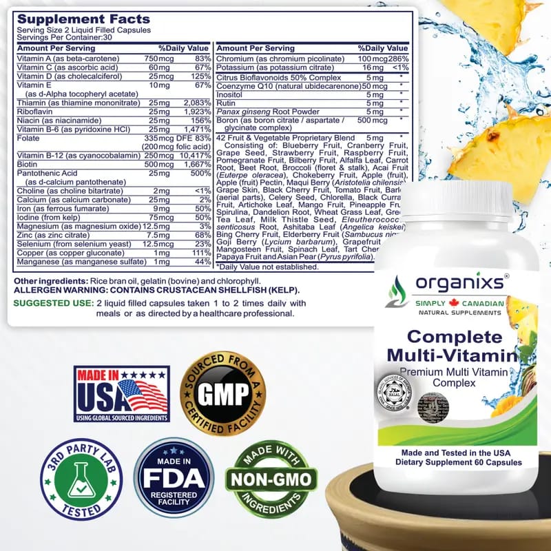 ORGANIXS COMPLETE MULTHIVITAMIN_1
