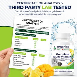 ORGANIXS COMPLETE MULTHIVITAMIN
