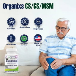 ORGANIXS GLUCOSAMINE CHONDROITIN MSM [GS/CS/MSM]