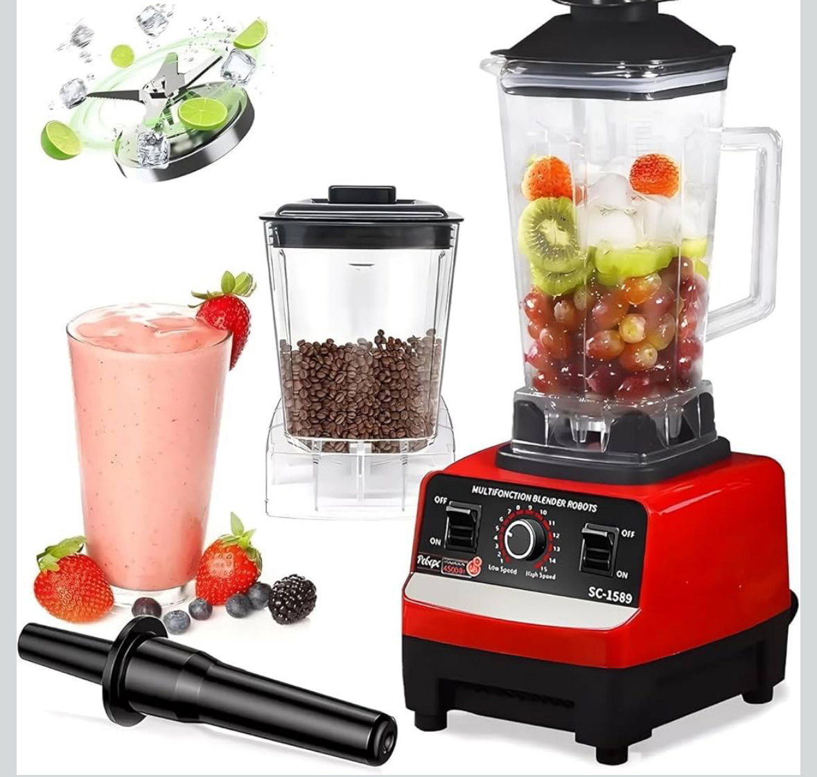 Seven CREST الأصلي SC-1589 Experience High-Quality Sound 21 Channel Multimedia iker System ERO BLENT 2115) German technology 8000W BLENDER MOD Seven_2