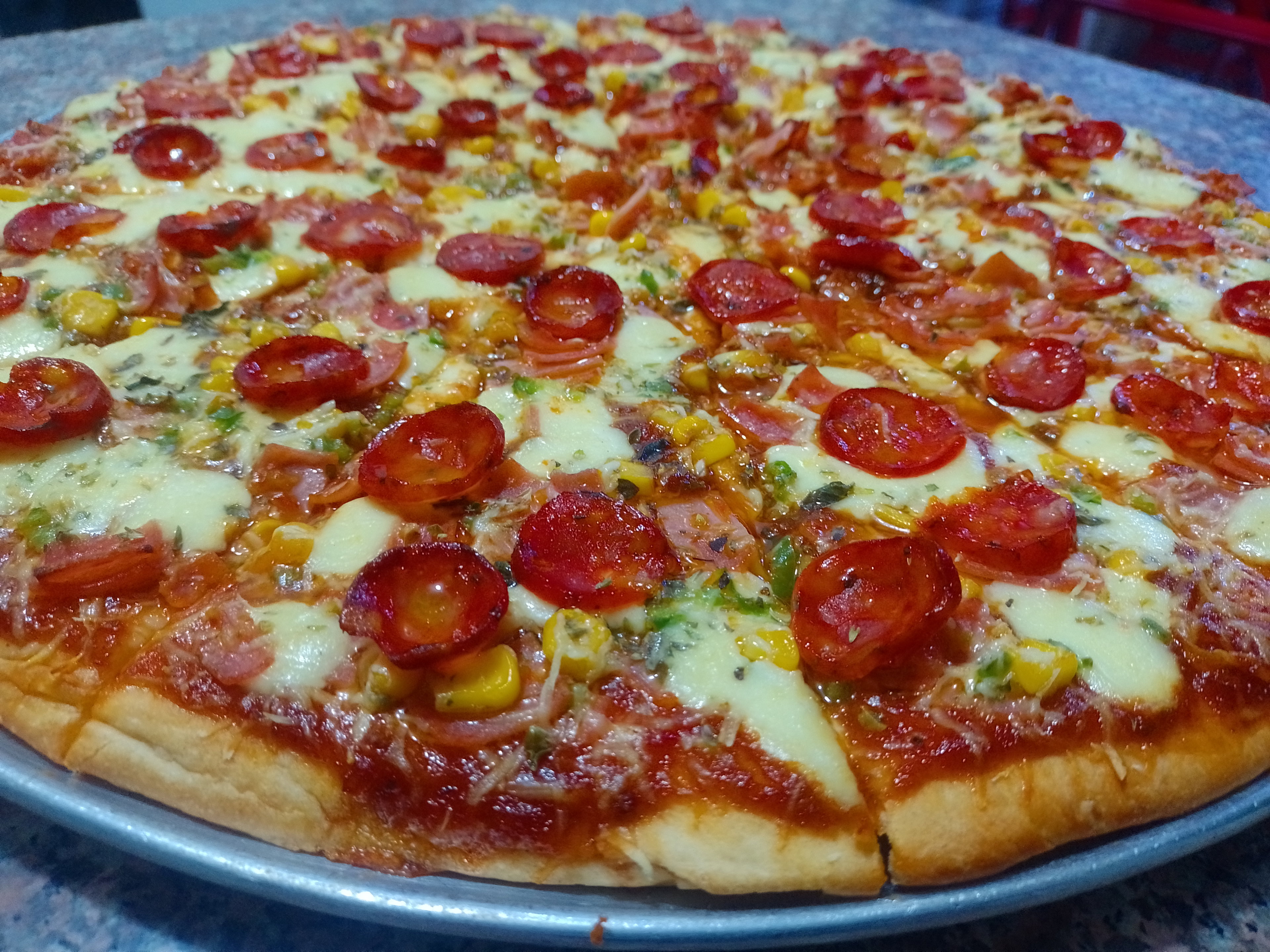 Longaniza Pizza - Familiar 14"_0