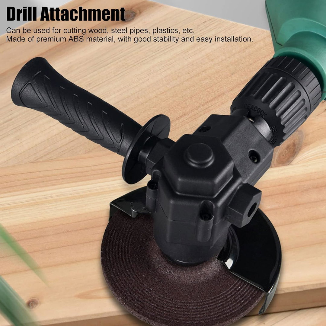 Drill to Grinder Attachment