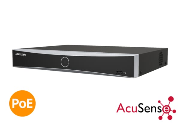 8-ch PoE 1U K Series AcuSense 4K NVR