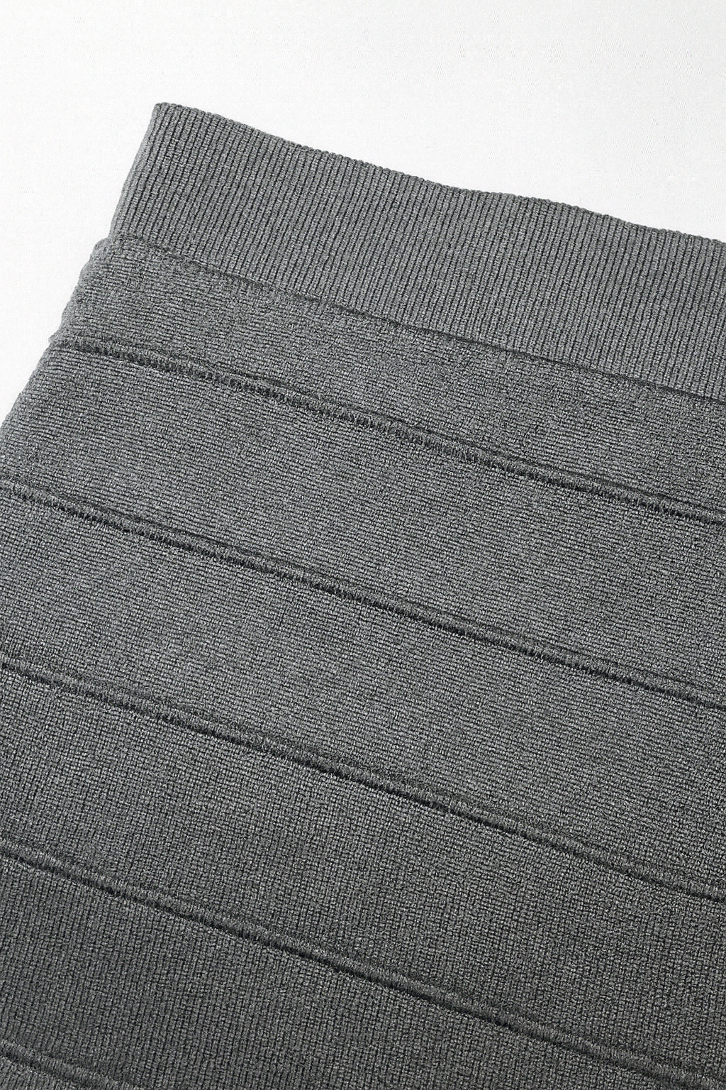 Falda tipo bandage gris ajustada - Size S_1