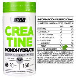 Creatina Monohidrato 150 grs de Star Nutrition