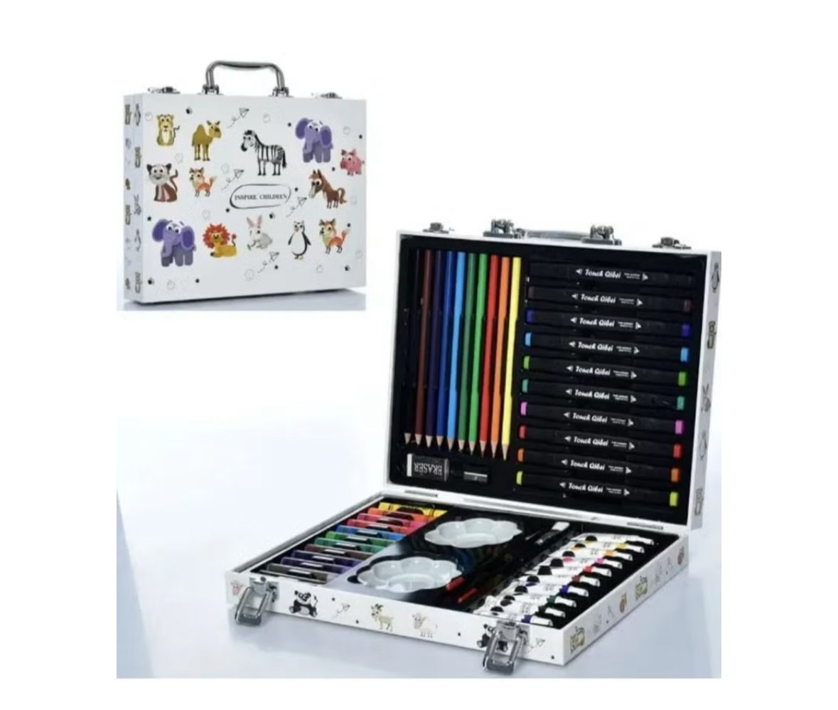 Young Artist Drawing Set Art Set for Children in a Suitcase 68 Item_1