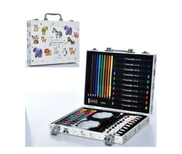 Young Artist Drawing Set Art Set for Children in a Suitcase 68 Item