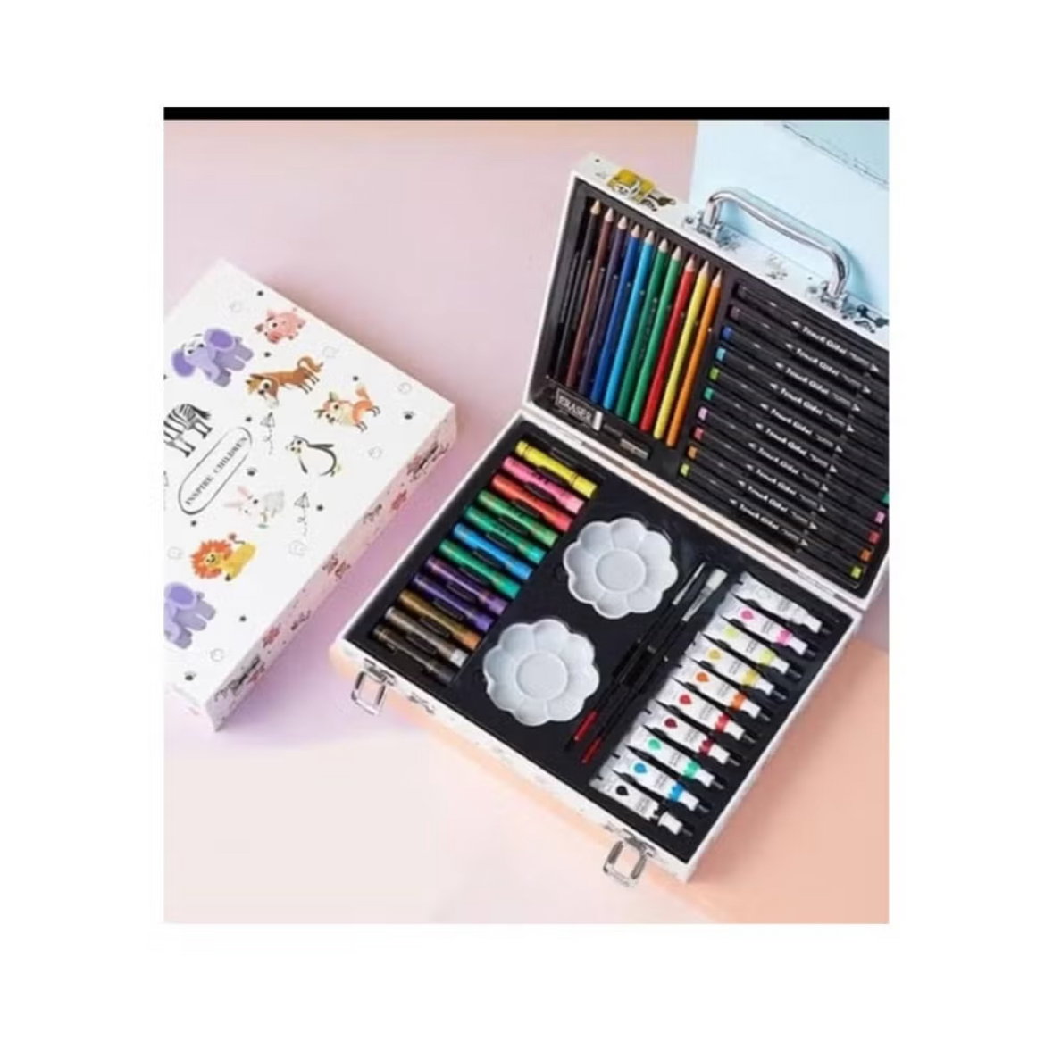 Young Artist Drawing Set Art Set for Children in a Suitcase 68 Item_2