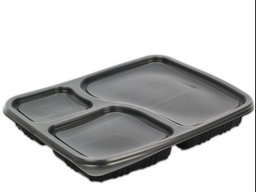 3 COMPARTMENT MEAL TRAY XL ( 900pcs )