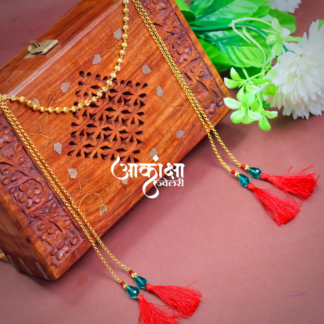 Charumati Mundavalya Set (Bride & Groom)