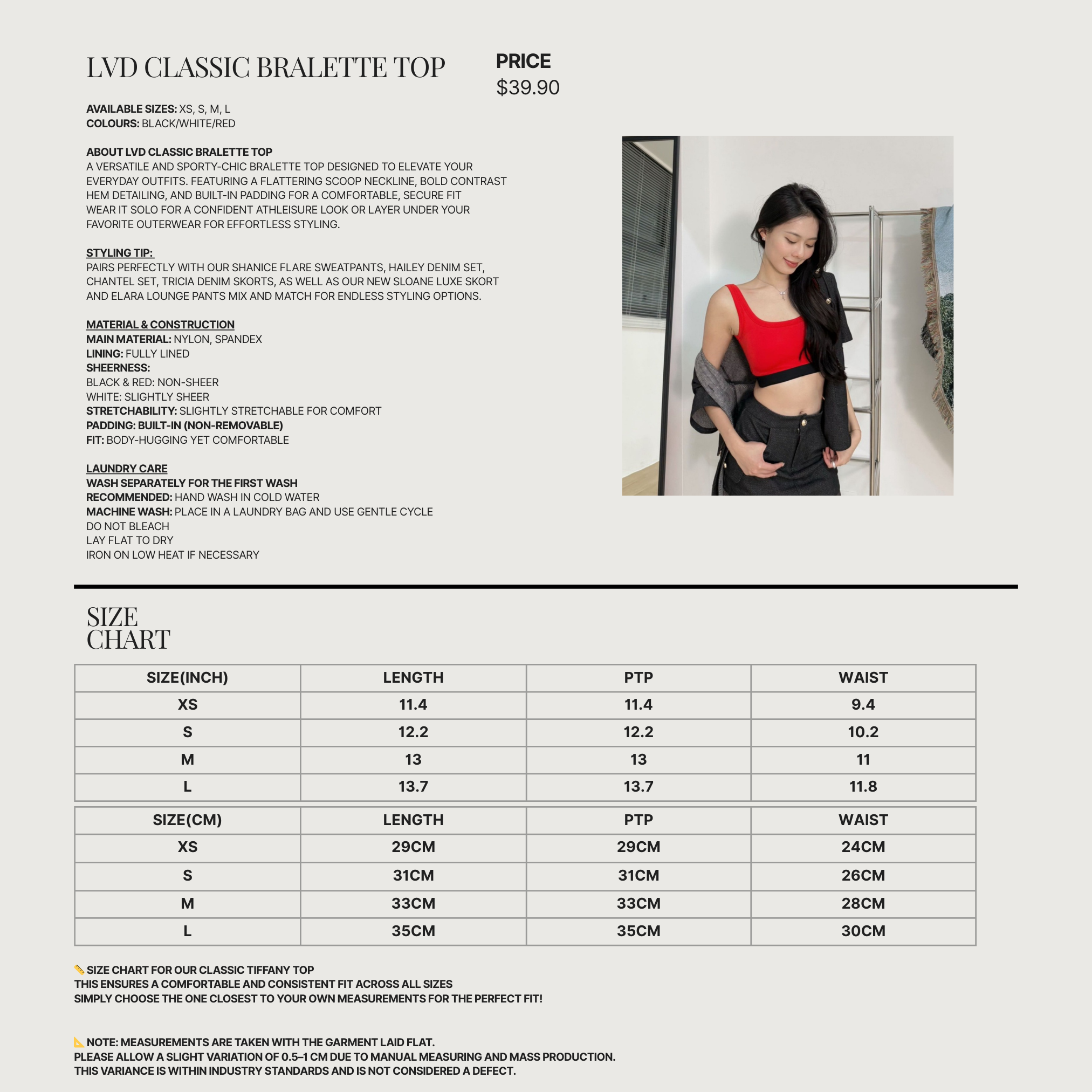 LVD CLASSIC BRALETTE TOP (BLACK)_2