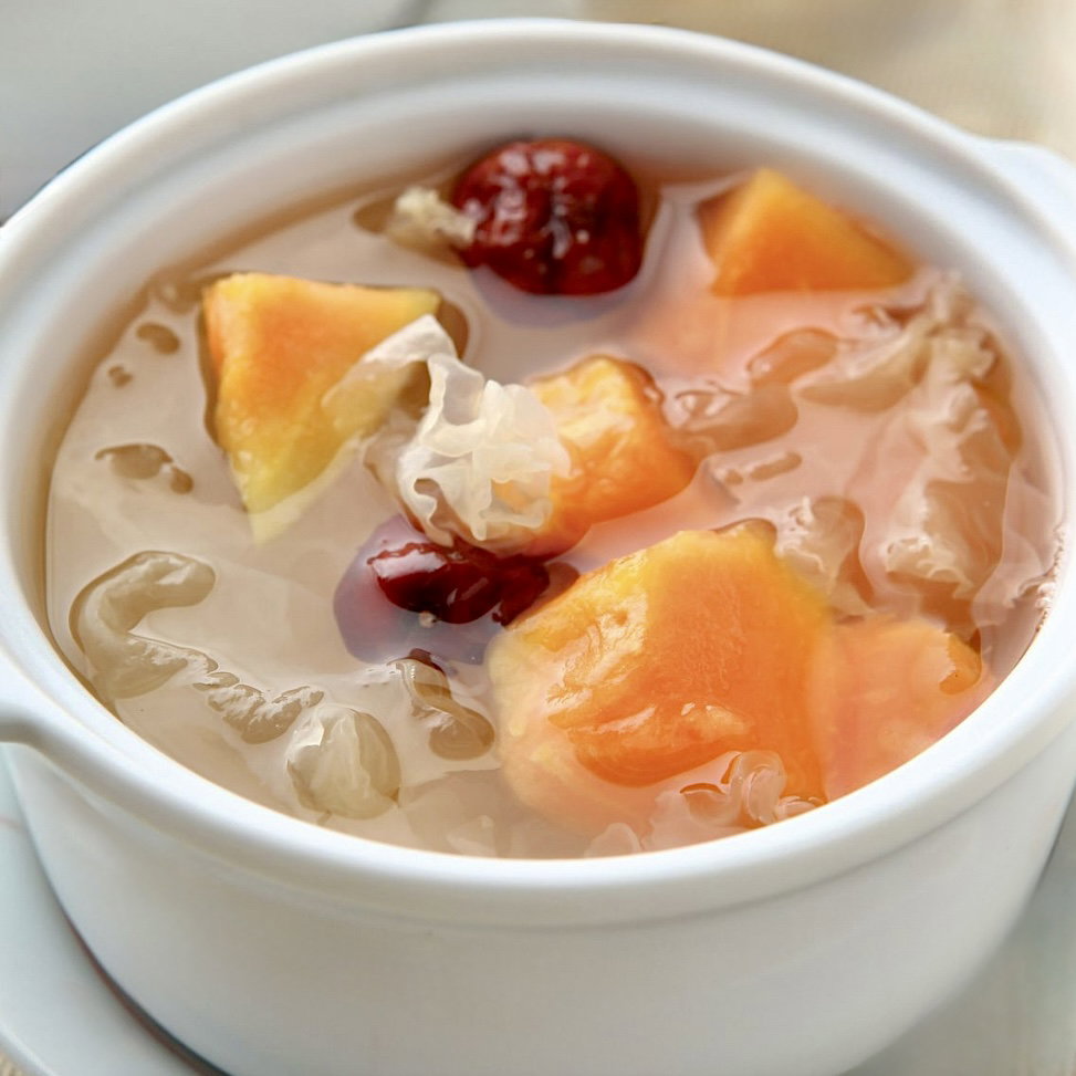 (馬幣RM13.00) 木瓜紅棗銀耳糖水 Papaya Red Dates and White Fungus Soup_0