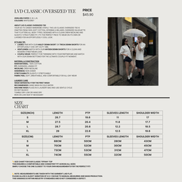 LVD CLASSIC OVERSIZED TEE (WHITE)