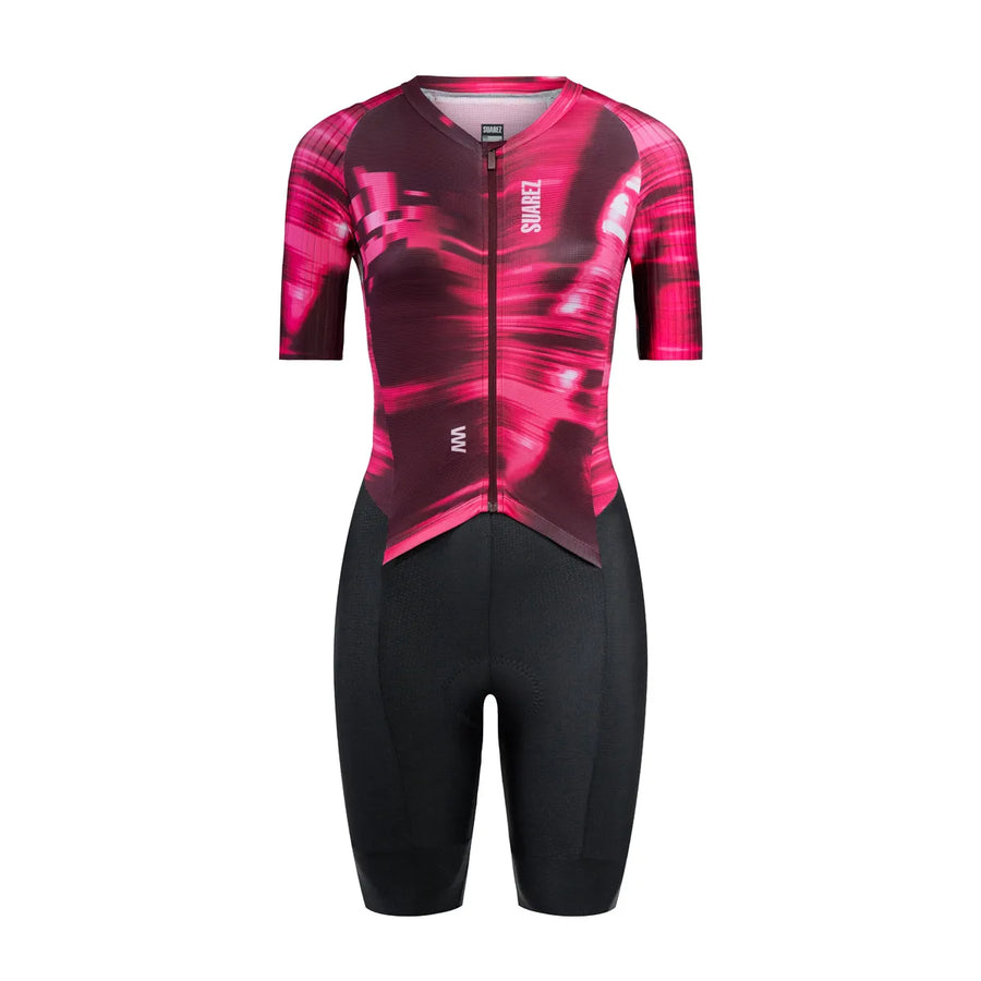 Trisuit Manga Corta Cierre Completo Pro Mujer (AEROTRI BERRY 2.4)_0