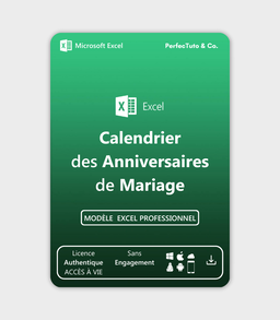 Calendrier des Anniversaires de Mariage