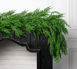 66" Faux Cypress Garland