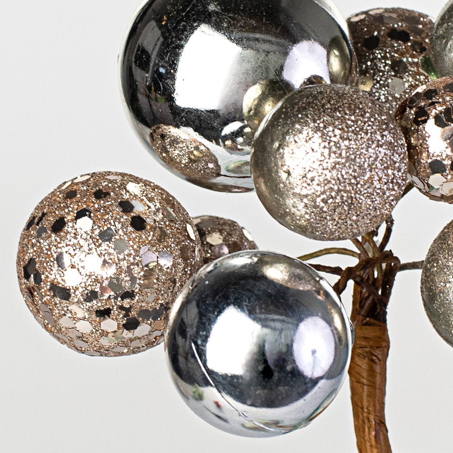 8" Assorted Ball Picks: Champagne