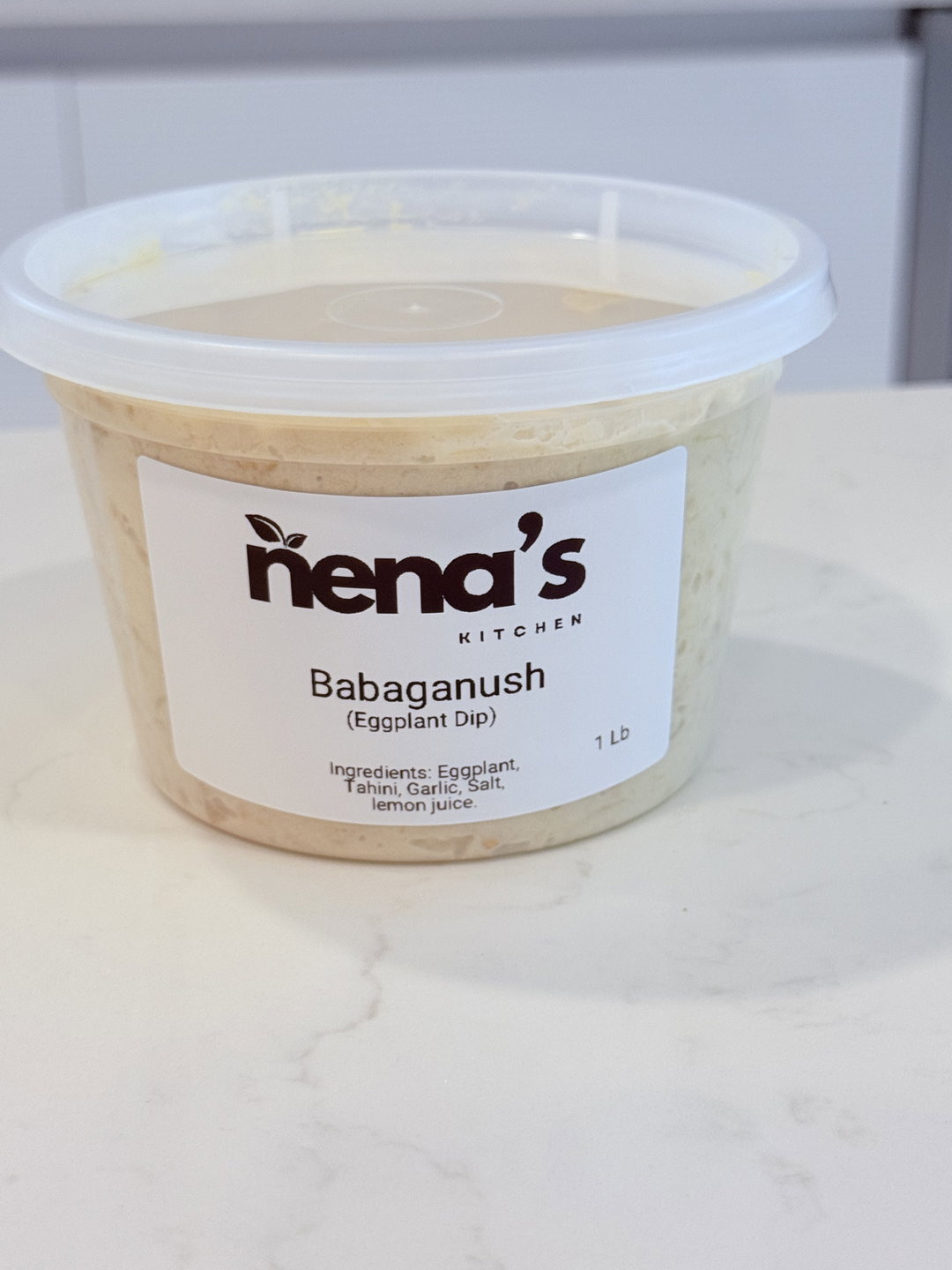 🍆 Babaganush Artesanal / Handmade Babaganush (Eggplant Dip) Crema de Berenjenas - 1 LB