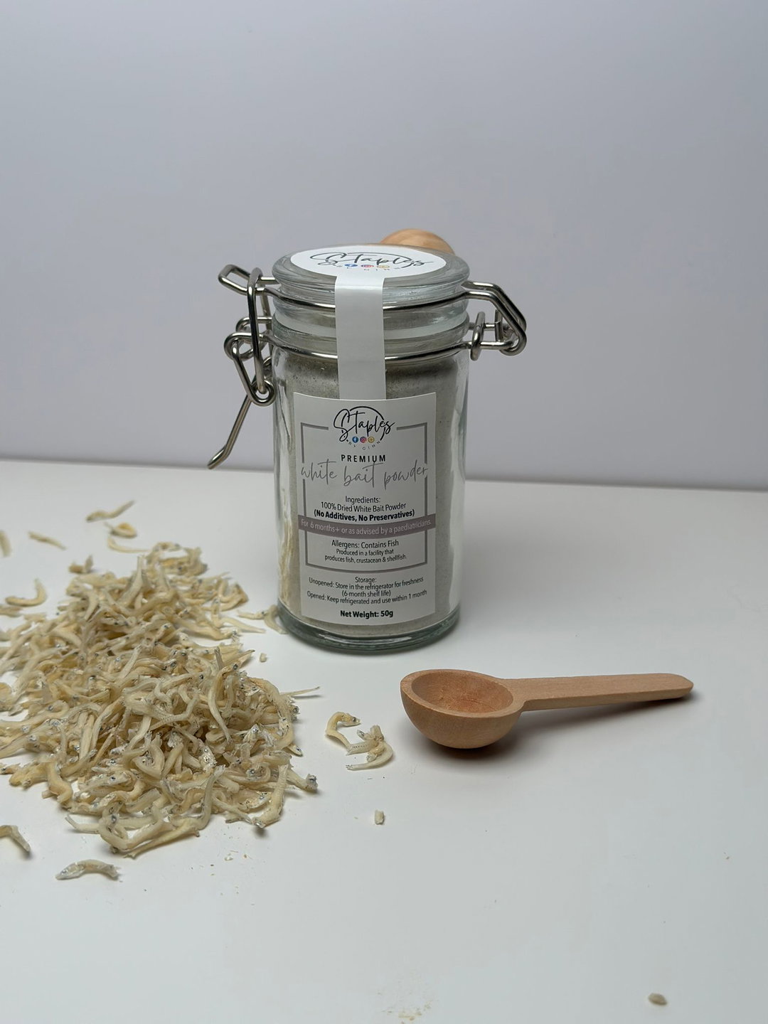 Premium White Bait Powder 