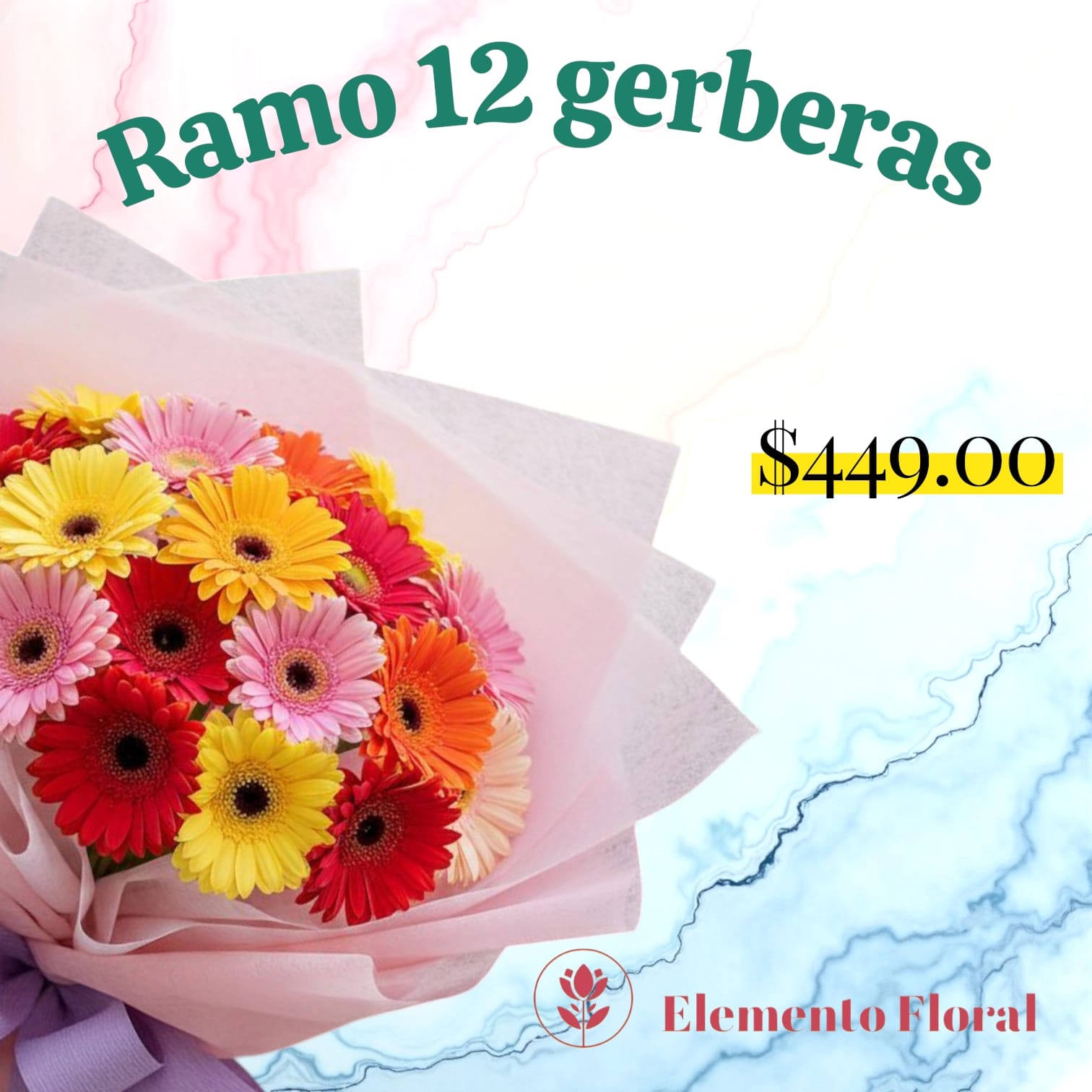 RAMO DE 12 GERBERAS_0