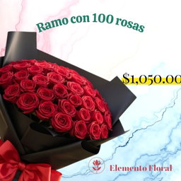 RAMO DE 100 ROSAS 