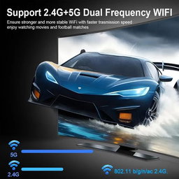 TV BOX Android 12 TV Box M98-M9 - 8+128GB 4K 5G Home Video
