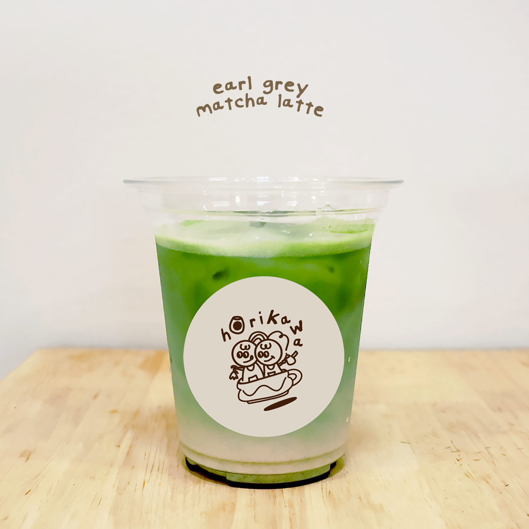 earl grey matcha latte