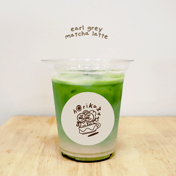 earl grey matcha latte