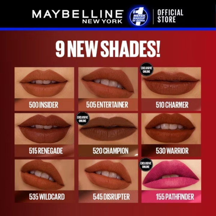 MAYBELLINE Lip Matte_6