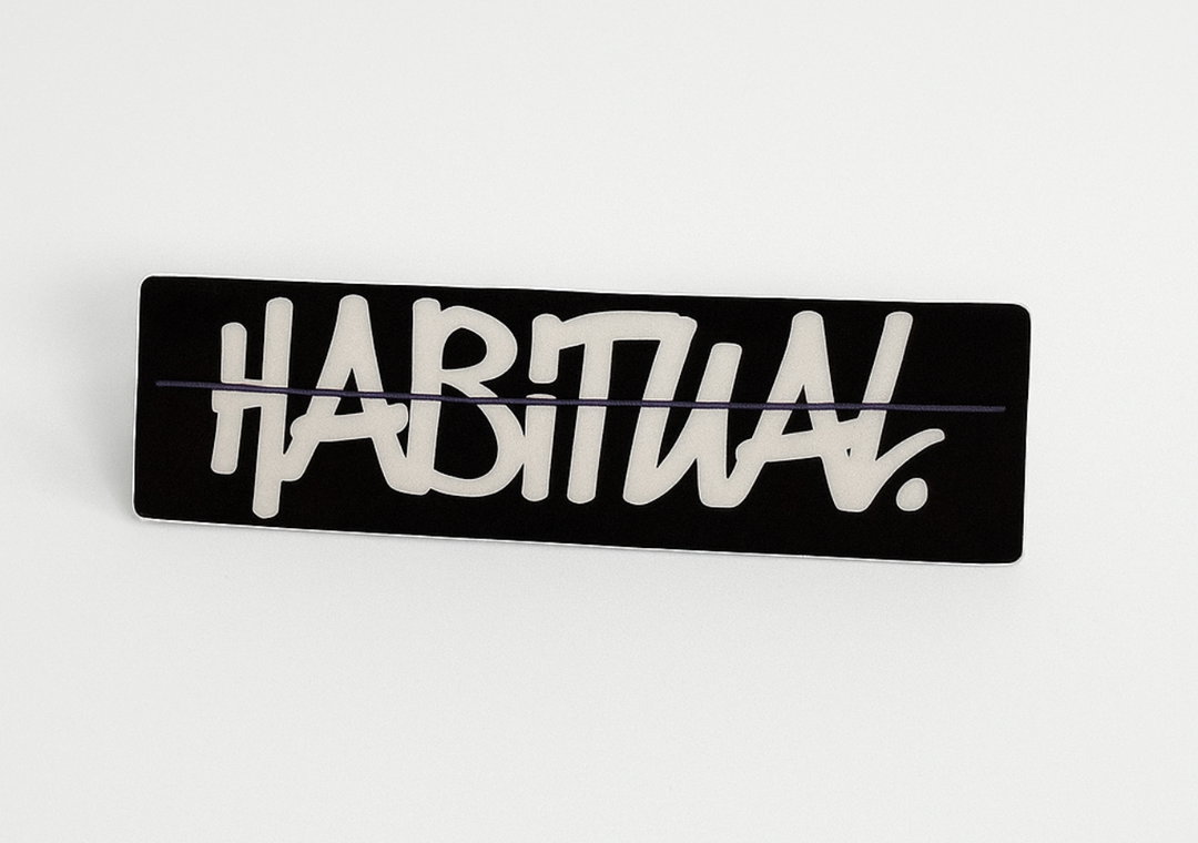 Habitual sticker #01