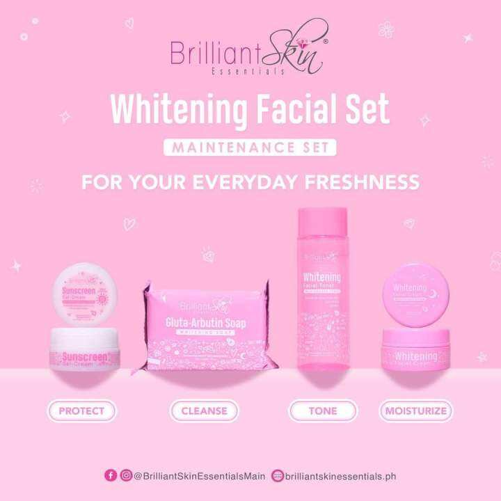 Brilliant Skin Whitening Facial Set