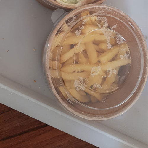 Single Portion of Chips