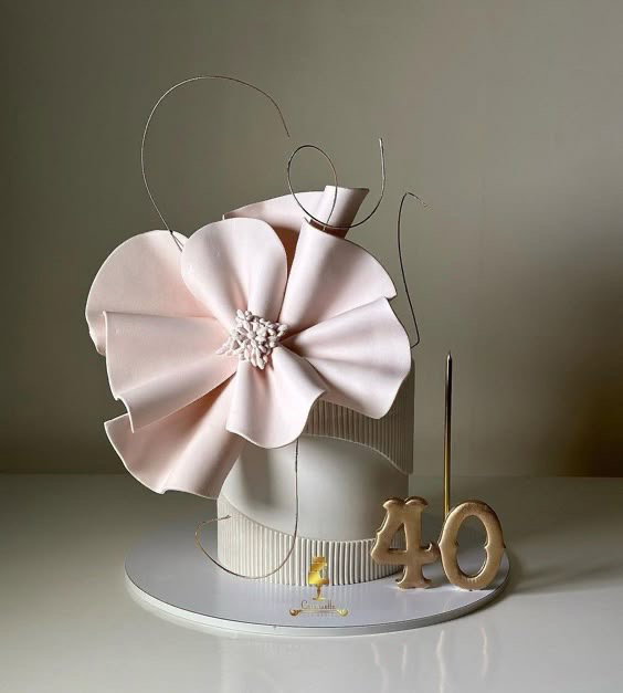    6 inches Decadent Fondant Cake_2